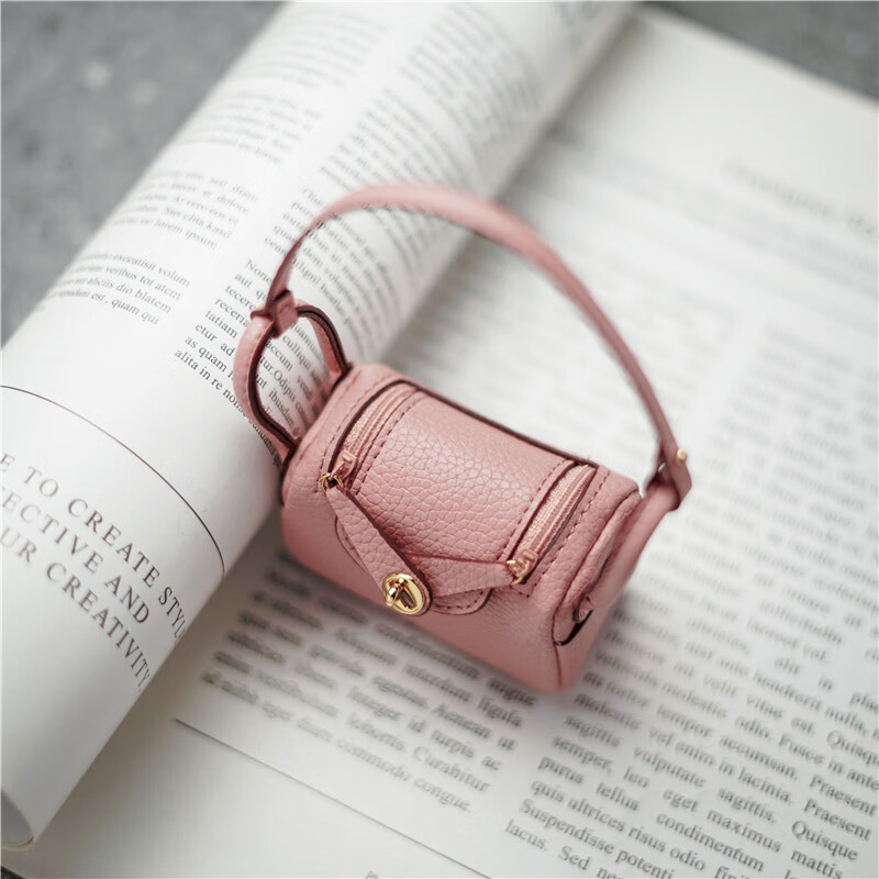 New mini mini bag key bag creative girls retro shell bag mini Lindy bag Kelly headphone bag pink mini Lindy bag