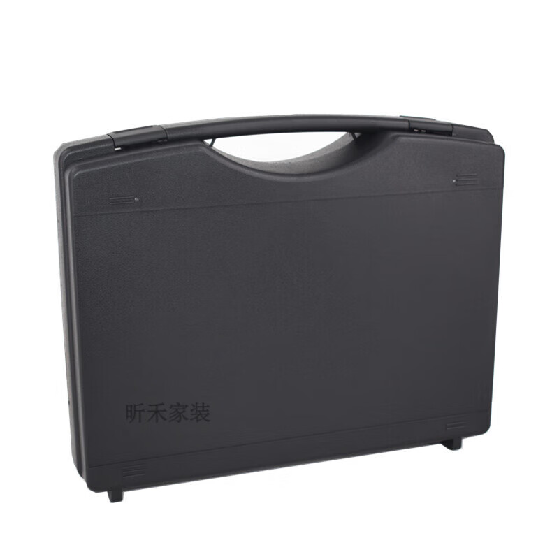 Yue Changsheng multifunctional hardware tool box plastic box instrument box product packaging box portable storage box equipment box small size 06 all black formula grid sponge