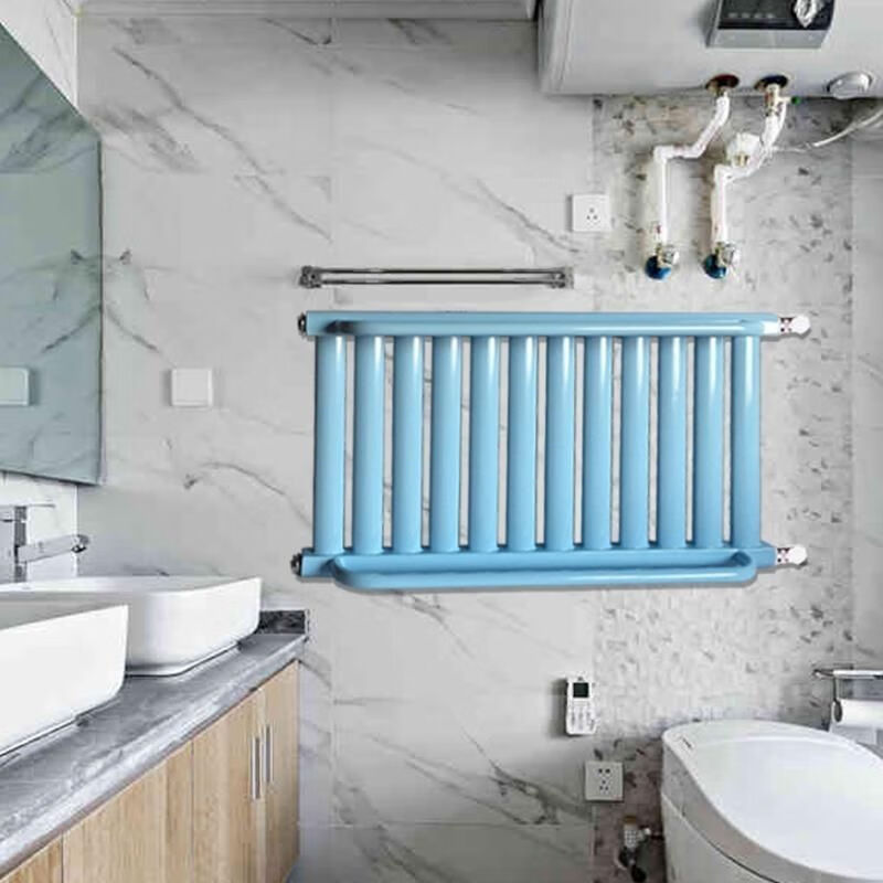 Kezitu bathroom small basket radiator household bathroom plumbing radiator bathroom horizontal plumbing steel radiator copper aluminum thin / 1.2 meters wide * hole spacing 40 cm