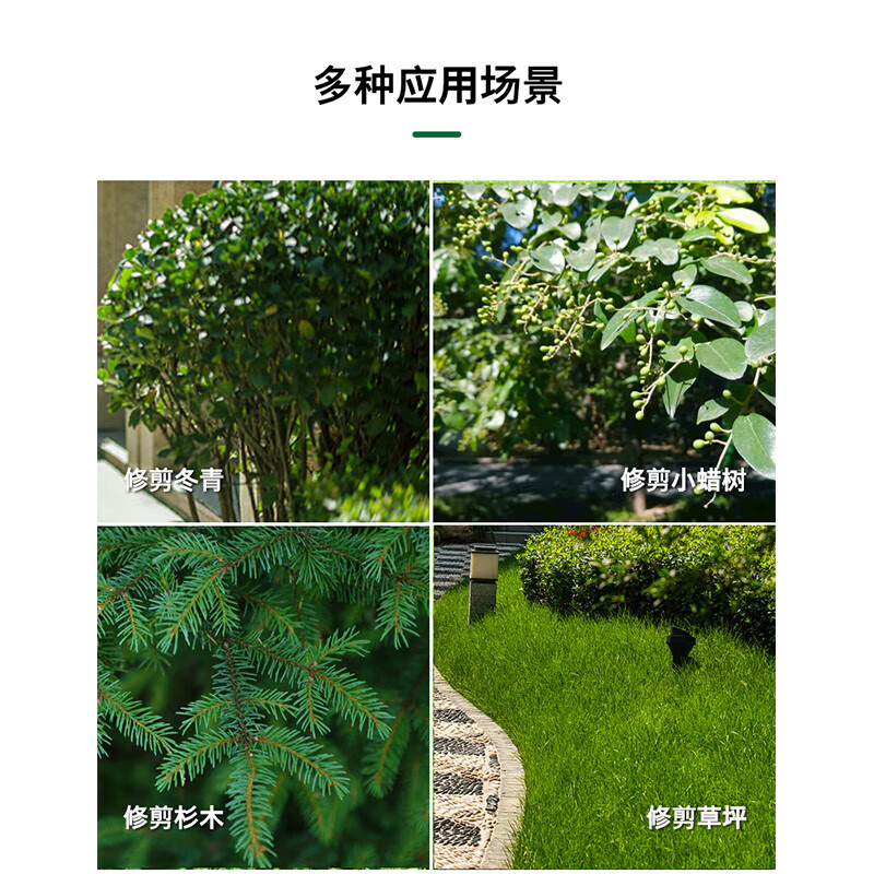 Bosch (BOSCH) electric hedge trimmer, rechargeable pruning shears, landscaping tools, tea trimmer, gardening home hedge shears, official website standard