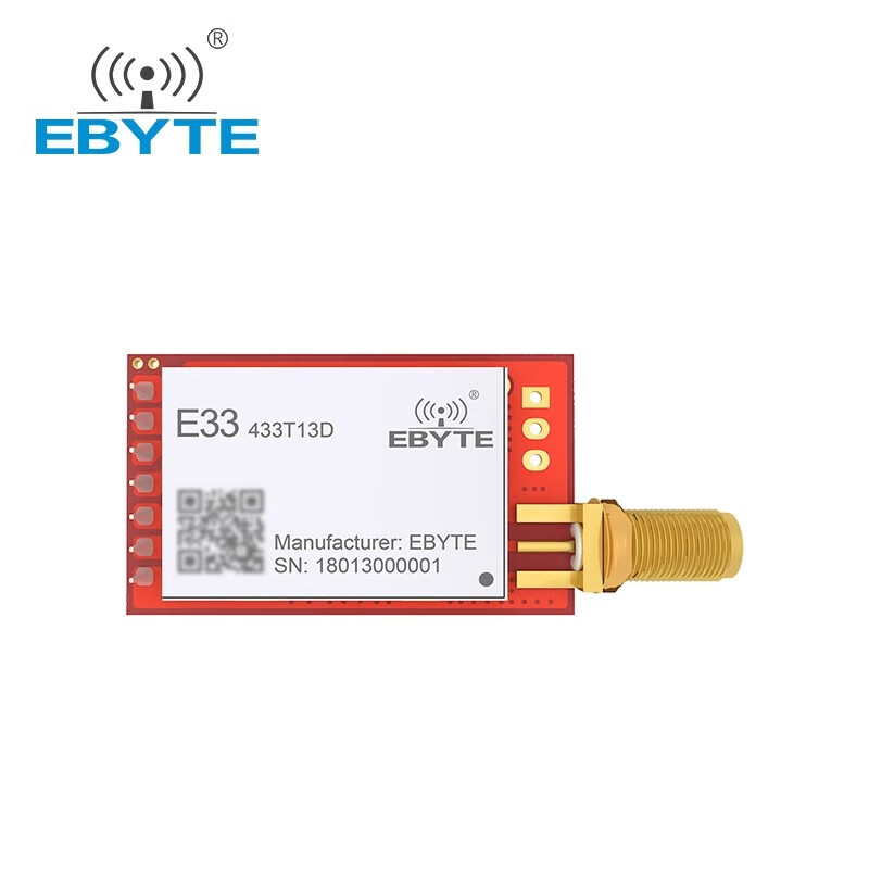 Ebyte 433MHz wireless serial port module SX1212 micro power single point wake-up low receiving current 20mW requires your own antenna E33-433T13D