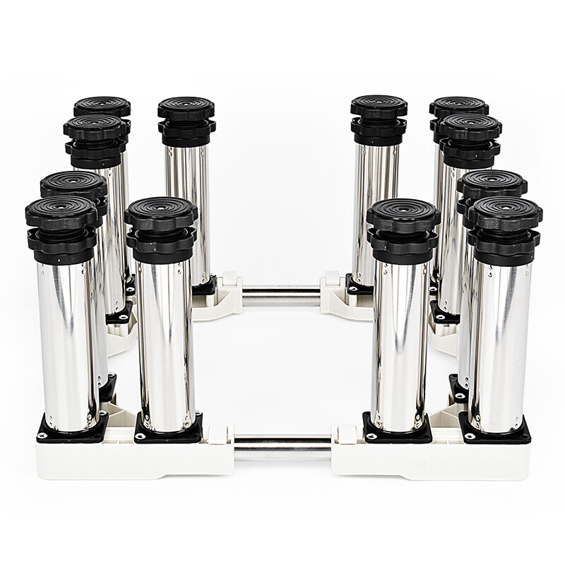 Washing machine with 30 cm elevated rack for sterilizing cabinet base shelf with heightened stainless steel feet Fully automatic pulsator drum washing machine base Universal bracket Refrigerator base ice making rack Round tube 8-foot upgraded version Total height (29-32cm)