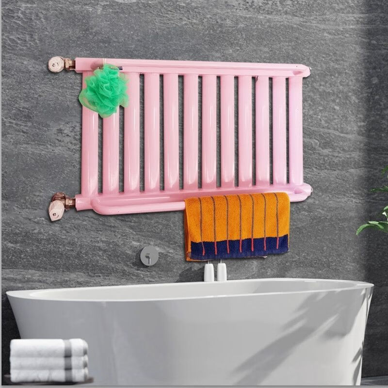 Kezitu bathroom small basket radiator household bathroom plumbing radiator bathroom horizontal plumbing steel radiator copper aluminum thin / 1.2 meters wide * hole spacing 40 cm