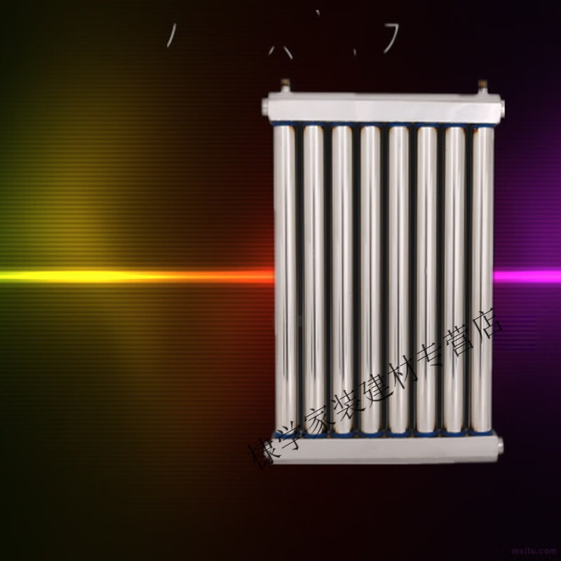 Danstini heat exchanger household bathroom 304 stainless steel radiator water circulation plate hot water heater heat exchanger 76 tube height-6 columns 1200mm