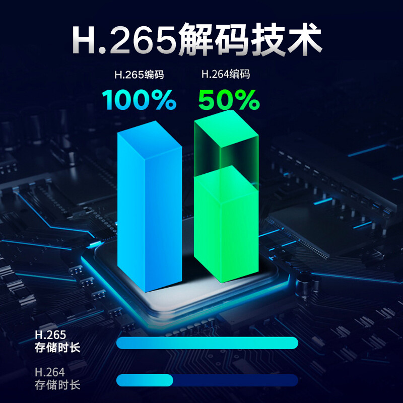 Hikvision camera surveillance set 2-channel 4 million full-color night vision outdoor network cable power supply PTZ rotation voice intercom 2T hard drive 140MY-TE solution