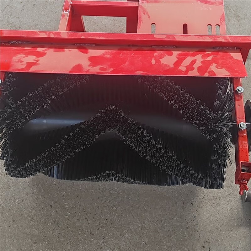 Electric color steel tile rust remover large-scale refurbished flat equipment industrial-grade hand-push wire wheel grinder new model 16-wheel motor 820/760 watts