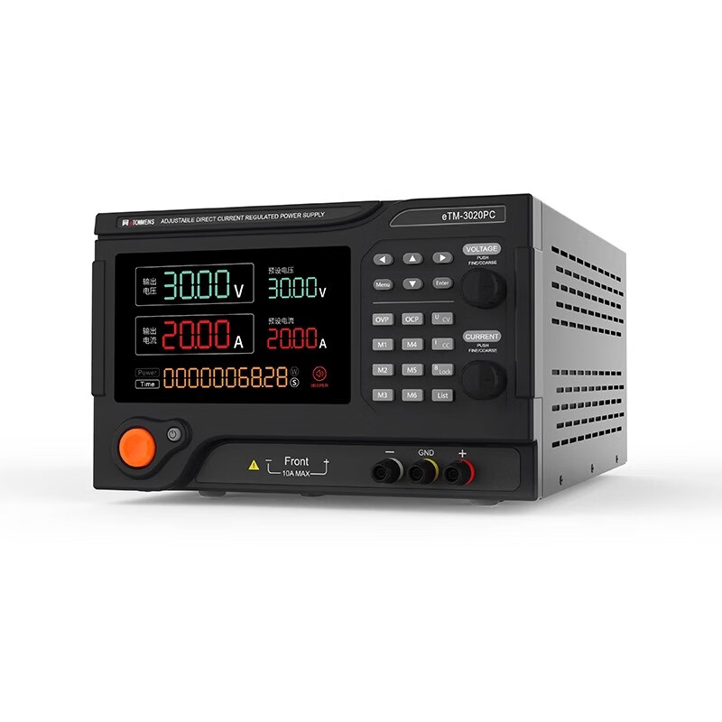 The same programmable high-power DC regulated power supply automated test laboratory developed aging eTM-3020PC eTM-6030PC programmable 60V/30A