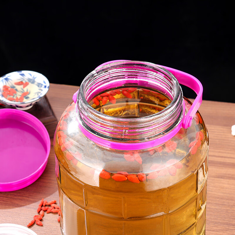 Baijie wine glass bottle, special wine container, 10 catties sealed jar, wine jar, pickle jar, pickle jar, wine bottle