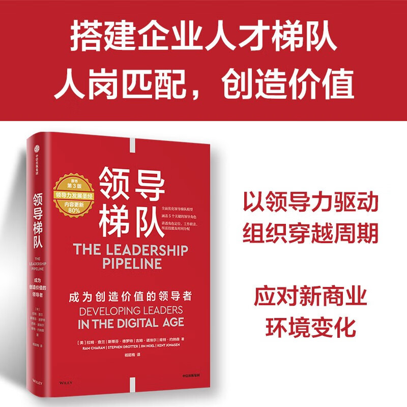 Leadership Echelon Free Introductory Manual 2024 Original Book 3rd Edition Brand New Upgrade Content Updated 80% Management Master Ram Charan Leadership Development Classic Become a Leader who Creates Value Three Lives Everything Ning Gaoning