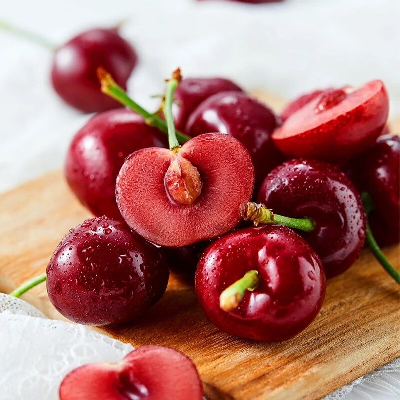 Jingxiansheng Chilean Cherries J Grade 5kg Gift Box with Fruit Diameter 26mm + Fresh Fruit Straight from the Source