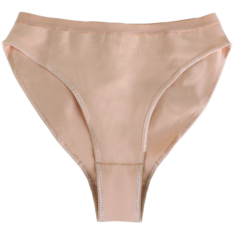 Aiwugo adult high-crotch invisible antibacterial underwear ballet training suit for women's grade examination gymnastics suit special underpants flesh color L