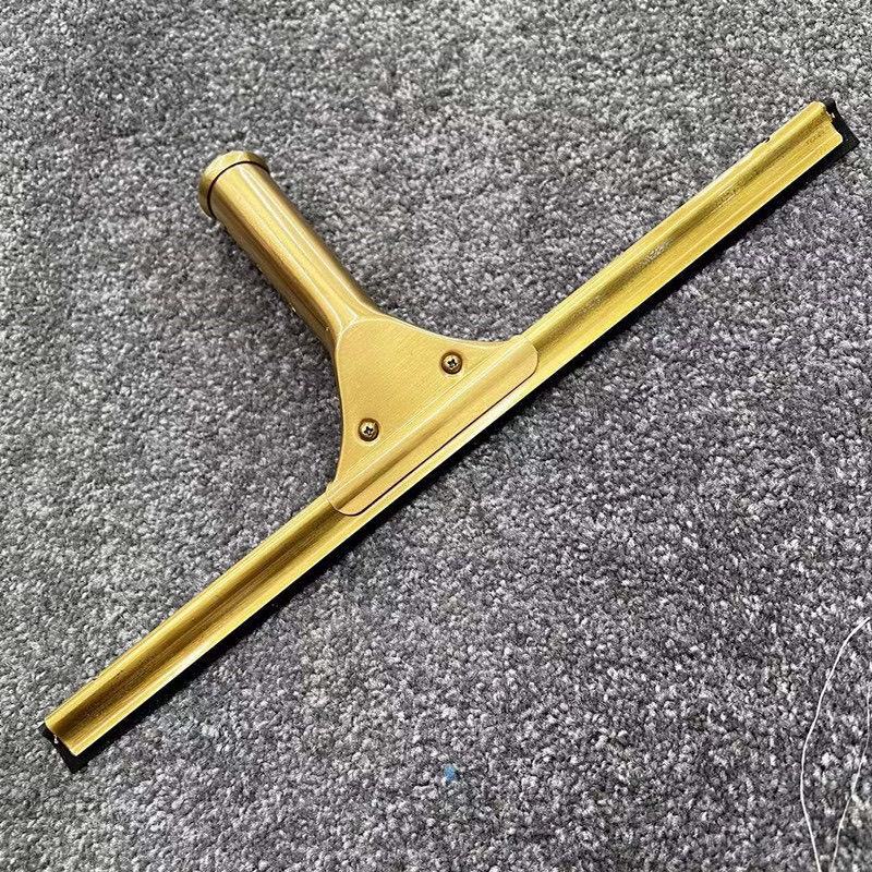 Suitable for copper glass wiper durable glass scraper window glass scraper cleaning tool 35cm copper scraper 2.4m three-piece set