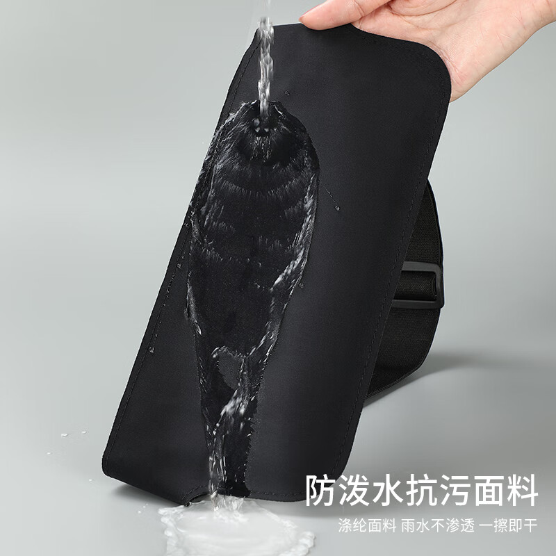 Kewo running mobile phone waist bag sports mobile phone carrying artifact fitness night running outdoor equipment mountaineering riding marathon invisible storage bag construction site anti-theft personal cashier bag for men and women