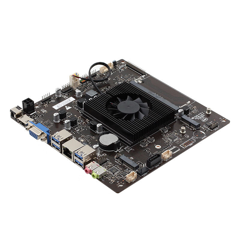 Customized Jiewei J-N09 mini host control industry J41 10 610 all-in-one iT motherboard JW-H610I-supports 12th generation/D4 dual card slot-VG