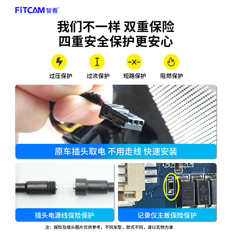 FiTCAM Genesis GV60 GV70 GV80 G70 G80 G90 dedicated driving recorder HD front and rear dual cameras 2021-2026 Genesis G80 standard 4K ultra-clear version single lens + no memory card