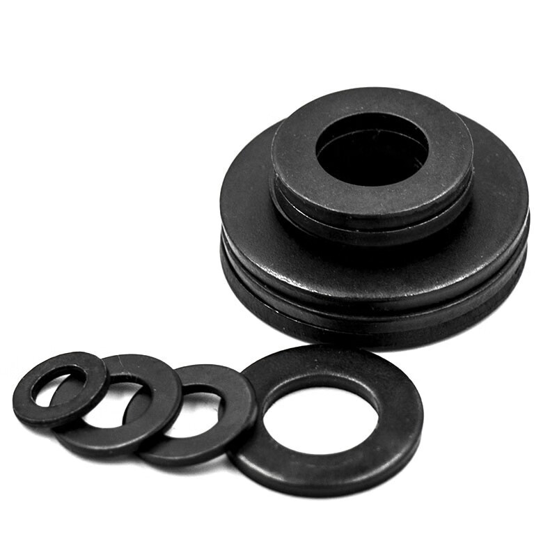 Hasdick Beijing Warehouse Delivery Grade 8.8 Blackened Flat Washer GB97.1 Grade A M8 (200 pieces) HK-19
