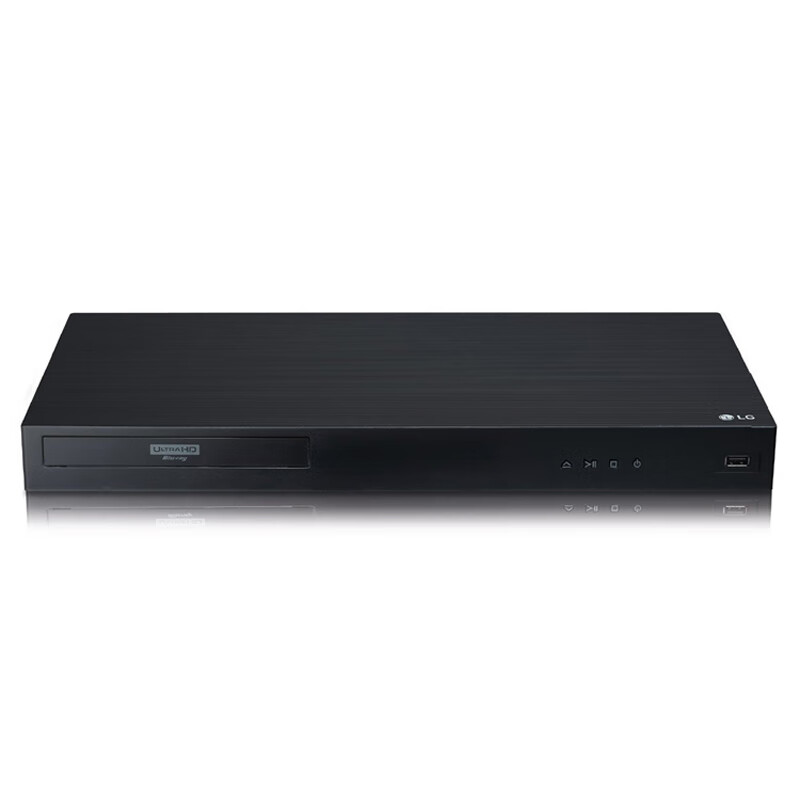 LGUP970 UBK90 True 4K Blu-ray player for the elderly, 3D high-definition DVD player, CD player, standard configuration, dual HDMI optical fiber interface, official standard configuration