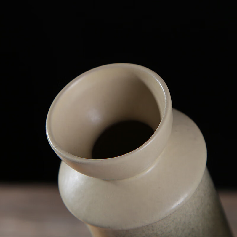 Molin Warm Wine Flask and Wine Set, Two Liang and a Half Category, Ceramic Wine Warmer, Household Hot Wine Warmer, Wine Divider, Yellow Wine and White Wine Cup, White Jade Porcelain Three-piece Wine Warmer Set (2 Liang)