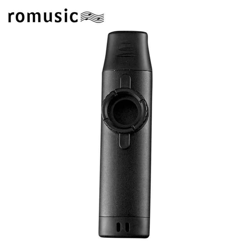 Romusic kazoo professional performance new double-headed metal guitar ukulele beginner easy to learn instrument silver