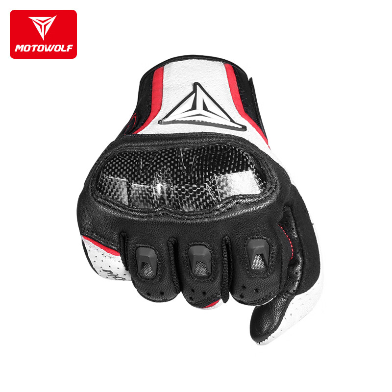 MOTOWOLF motorcycle summer riding gloves, all-season anti-fall motorcycle breathable men's carbon fiber protective motorcycle equipment for women