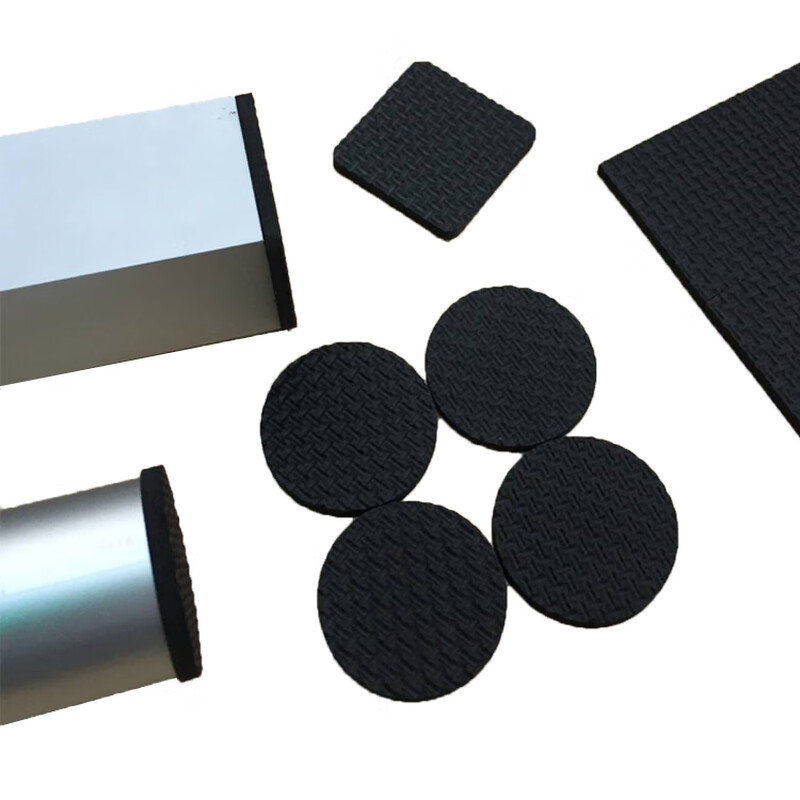 Noin thickened table and chair foot pads, stools and chairs, non-slip table leg pads, wear-resistant, anti-slip pads, self-adhesive, silent, anti-scratch floor protection, round 2.6cm, 18 pieces