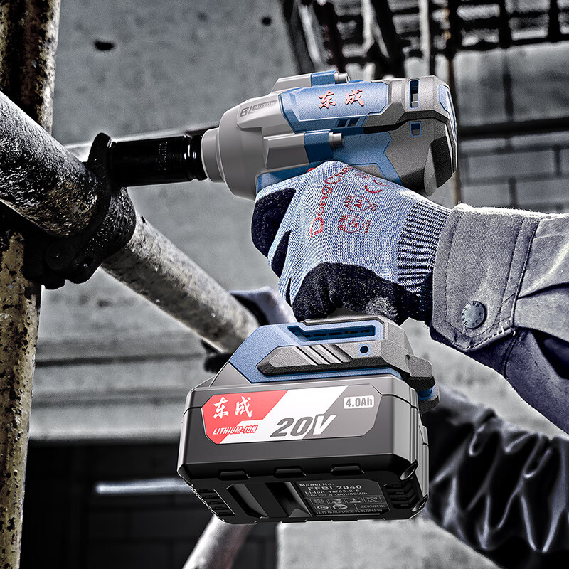 Dongcheng 20V brushless electric wrench electric wind cannon power tool wrench impact wrench wind cannon DCPB698EM