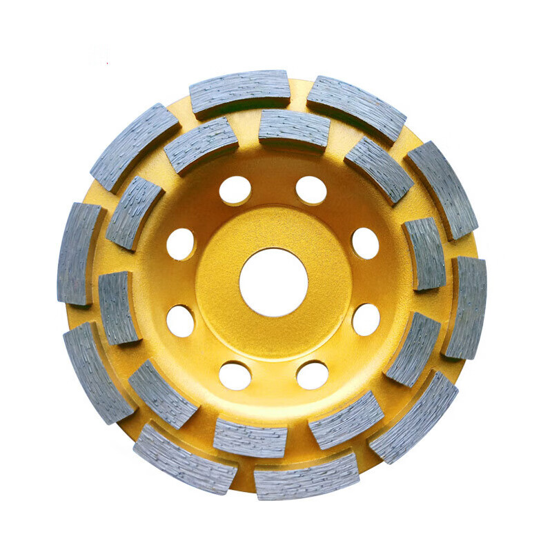 Zhongmi diamond grinding disc cement grinding disc floor angle grinder bowl grinder wall planer concrete wall cement grinding disc 100mm ultra-thick large lump 16 inner holes