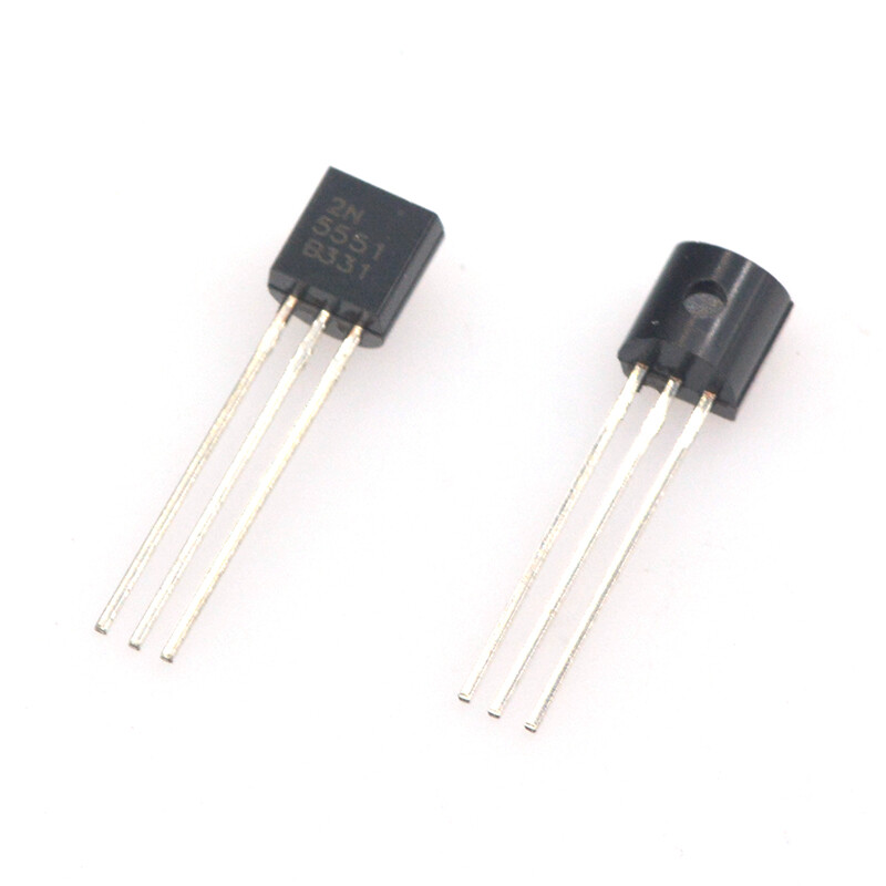 TaoTimeClub transistor 2N5551 0.6A/160V NPN low power 10 pieces