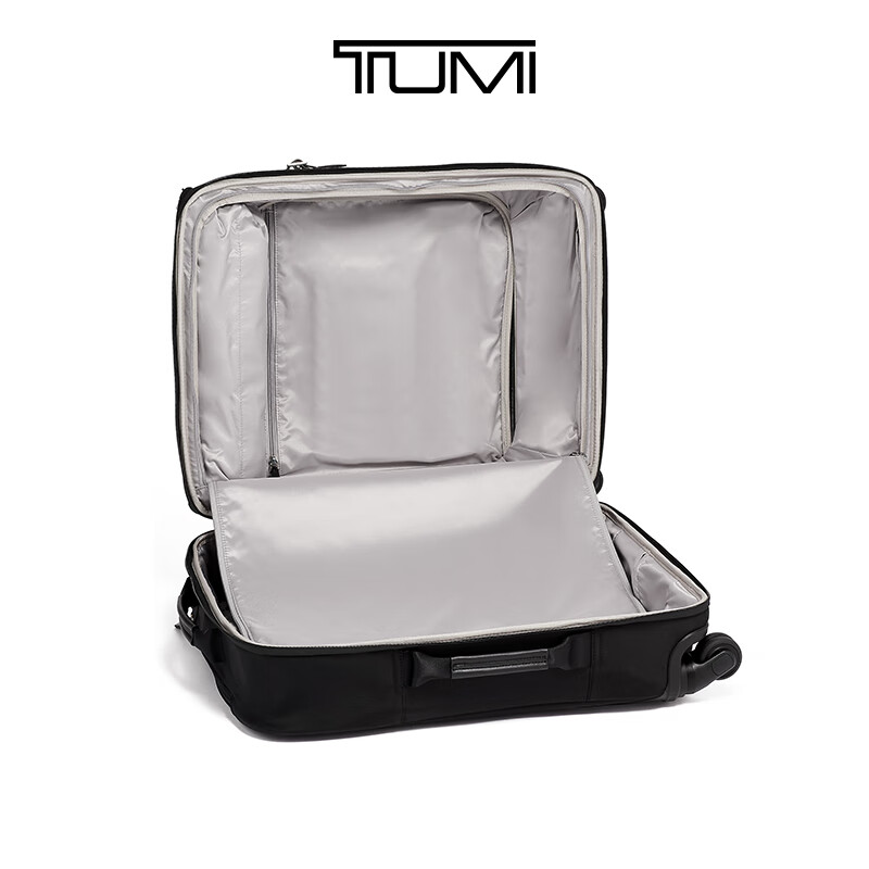 TUMI/Tuming Voyageur travel suitcase portable travel trolley case New Year's Valentine's Day gift black with smoke gun color/0196463DGM 20 inches