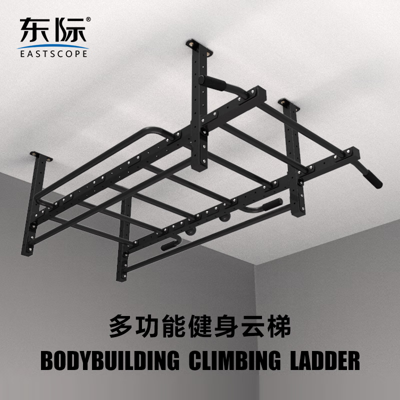 EASTSCOPE double-layer ladder climbing ladder personal training fitness comprehensive training pull-up aerial yoga rib rack K830-6 ladder