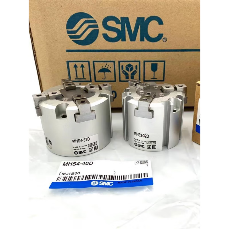GJXBP original SMC three-claw finger cylinder MHSL3MHS234-162025D3240 MHS3-125D