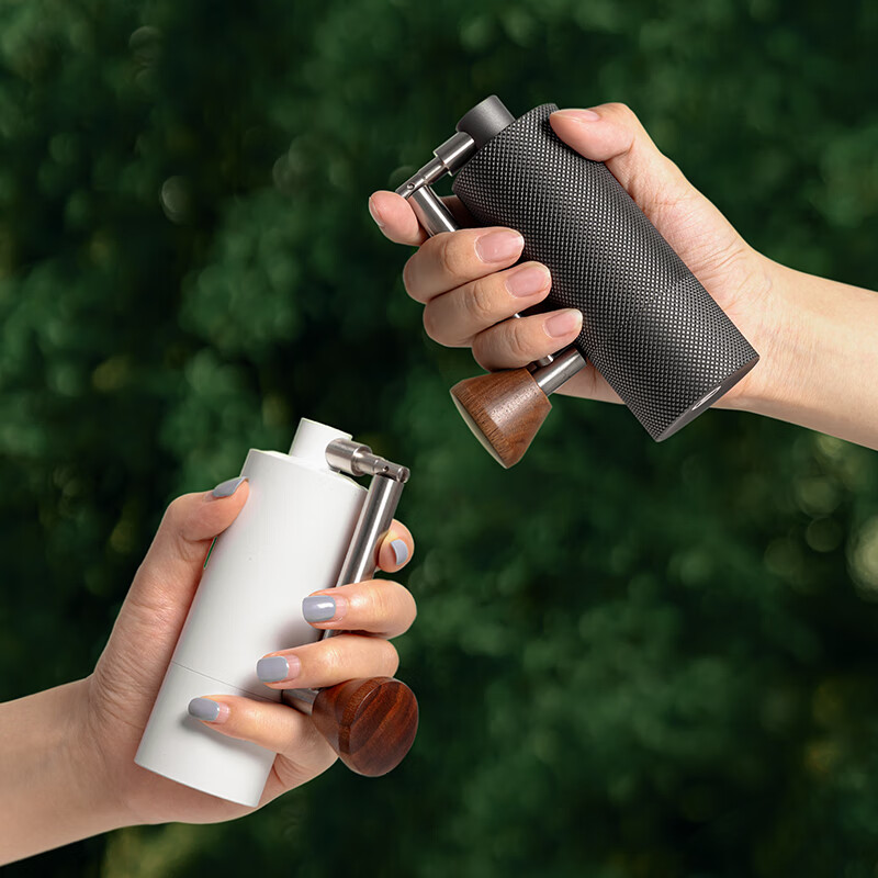 Taimo Nano Mini Portable Coffee Machine Manual Bean Grinder Foldable Coffee Bean Grinder Nano Black Diamond Pattern (Single Product Grinding Core)