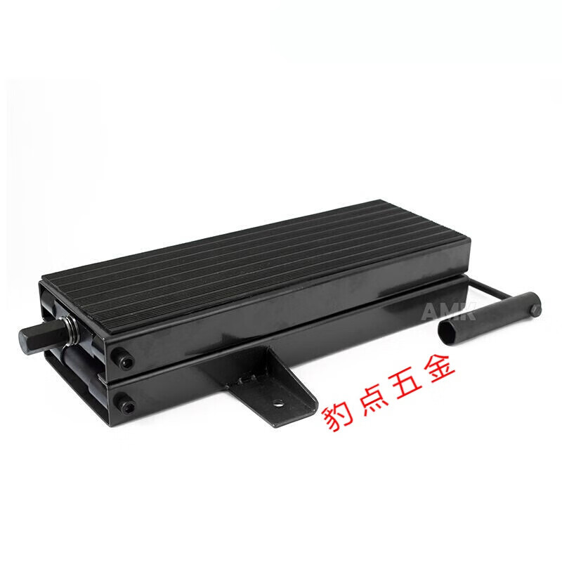 Frame heavy-duty vehicle jack table widened motorcycle lift hydraulic lift repair platform platform model - black version