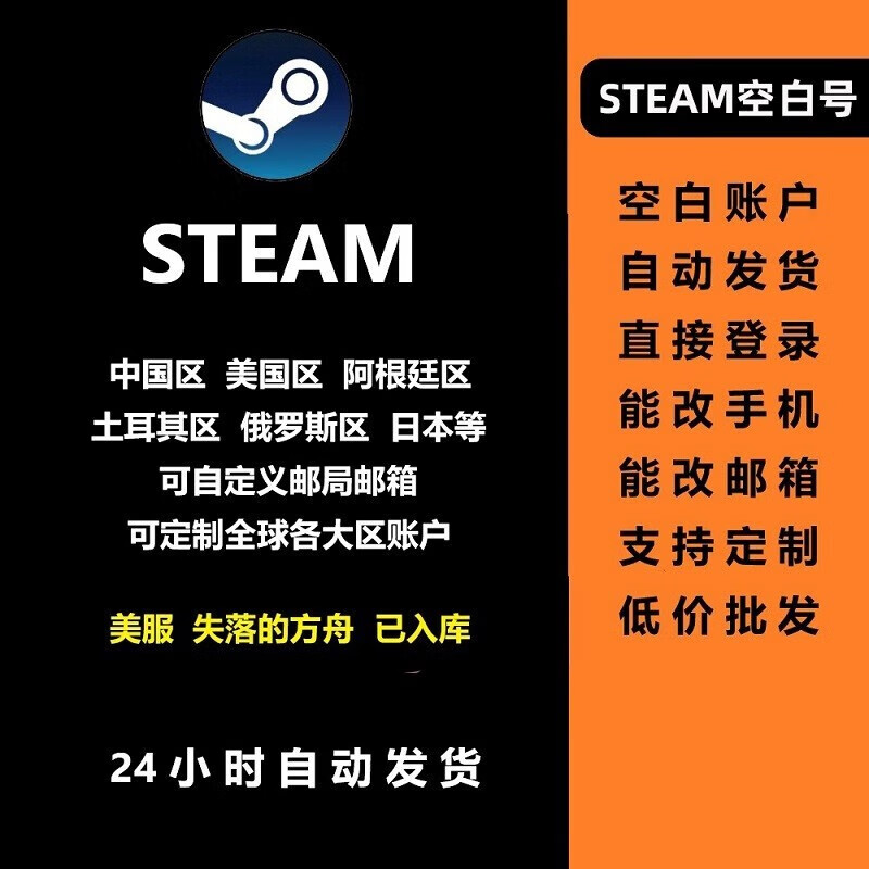 Steam account China Argentina Türkiye country area is blank Xiaohao Entertainment Role Playing China mainland area