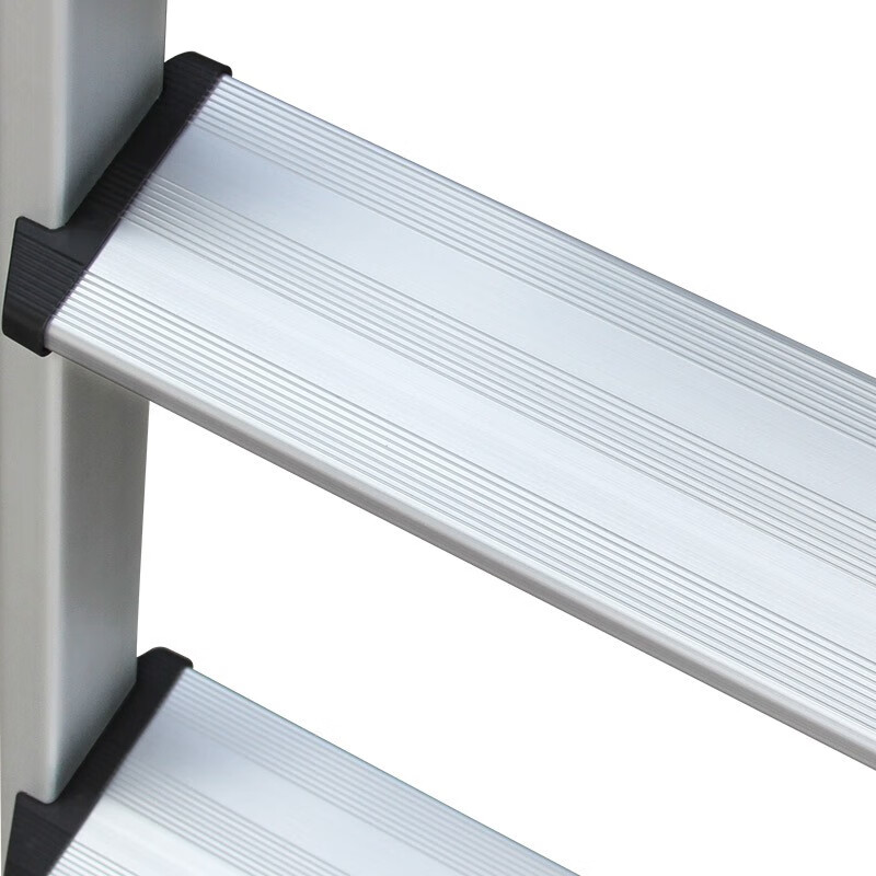 Ruiju folding herringbone ladder 7-step wide step ladder aluminum alloy ladder thickened multi-function multi-function ladder 1.5v
