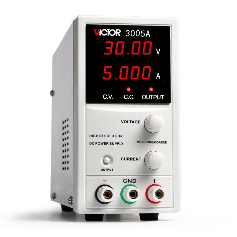 Victory Instrument VC3003/3005/3303/3305 linear power supply 3-digit display DC regulated power supply single and double circuit VC3005A 30V/5A.