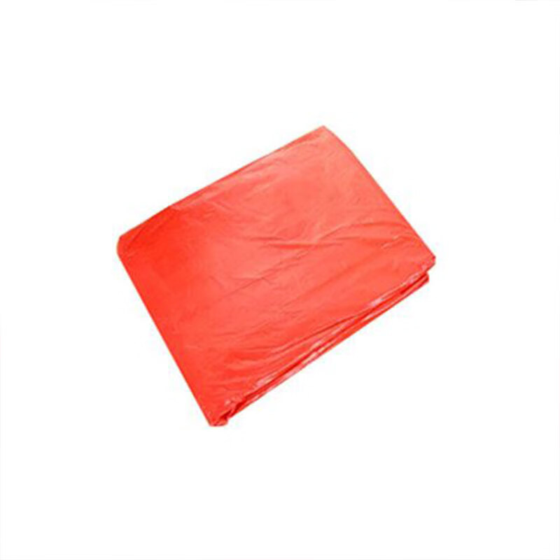Disposable tablecloth thickened plastic film round table round rectangular square wedding banquet tablecloth thickened red 1.8m*1.8m 1 pack of 10 sheets