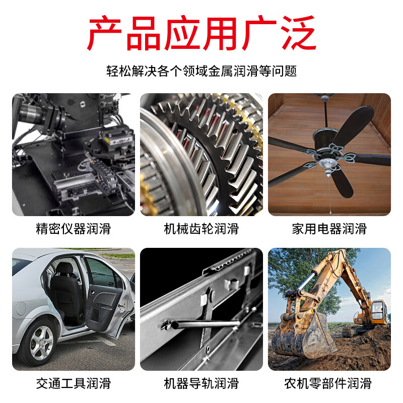 BOTNY high temperature resistant butter spray guide rail chain bearing gear anti-rust lubricant liquid butter model B-2288 450ml 1 bottle