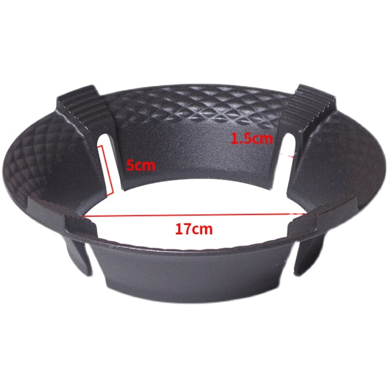 Heston gas stove hood fire cover wind shield gas stove energy-saving wind shield anti-slip universal pot rack bracket sub accessory 4-hole upgraded and heightened cast iron wind shield