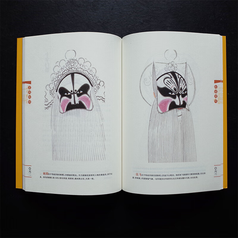 Peking Opera facial makeup