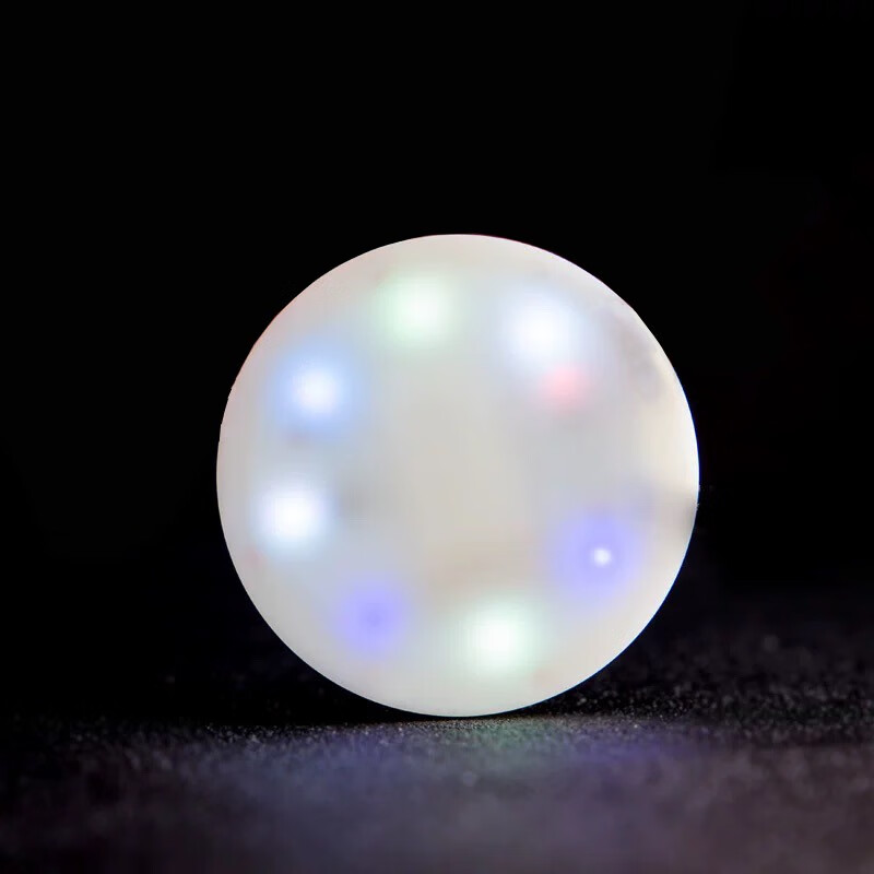 Bar Soul LED luminous coaster Acrylic creative ultra-thin cocktail coaster Lighting base Colorful lamp holder Battery model Contains button battery Acrylic coaster - comes with its own battery - upgraded white light