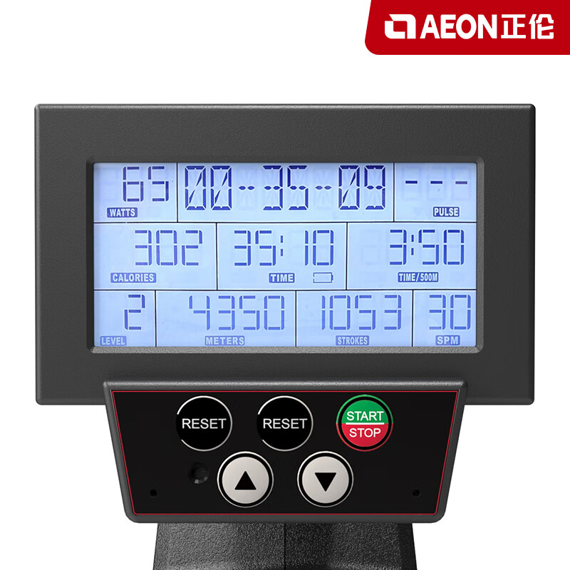 Zhenglun R90 commercial rowing machine, magnetic resistance and wind resistance rowing machine, gym equipment