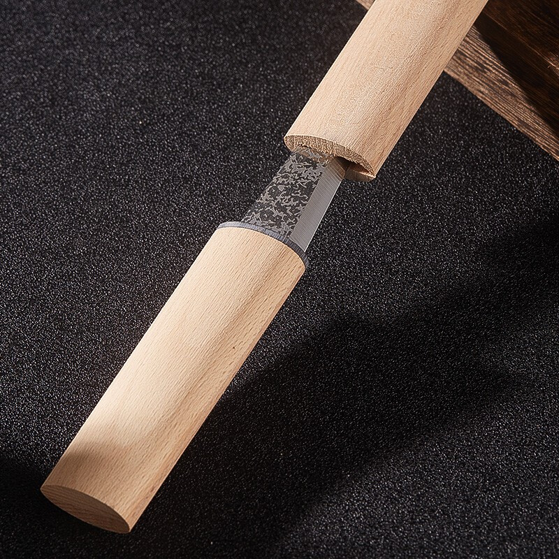 Bar Soul Japanese Ice Shaving Knife Bartender Ice Hockey Knife Round Ice Ball Diamond Square Ice Handmade Large Ice Cube Japanese Ice Shaving Knife 140g