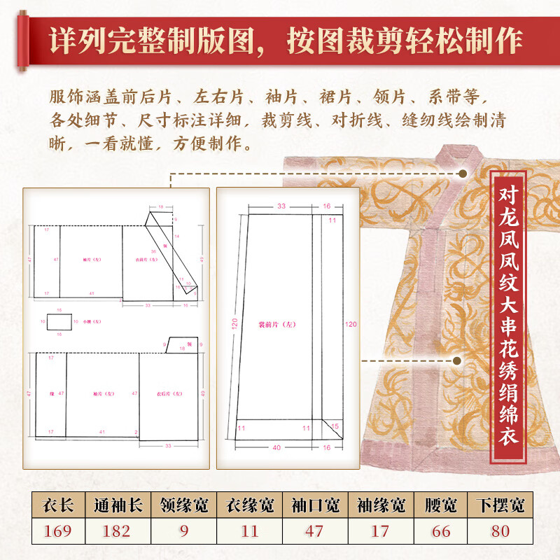 Official and authentic Chinese ancient costume structure atlas. Costume traditional costume ancient costume structure atlas. Plate making. Ancient Chinese costume research illustration. China.