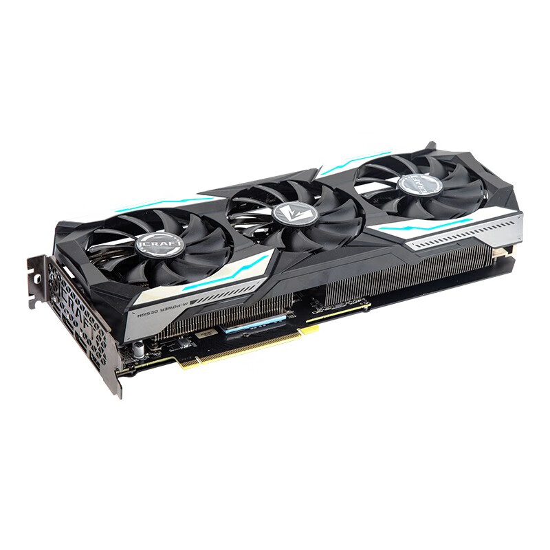 80% new Mingxuan (MAXSUN) MS-GeForce RTX3070 iCraft OC 8GGDDR6 E-sports heart computer game/ray tracing/artificial intelligence/deep learning graphics card
