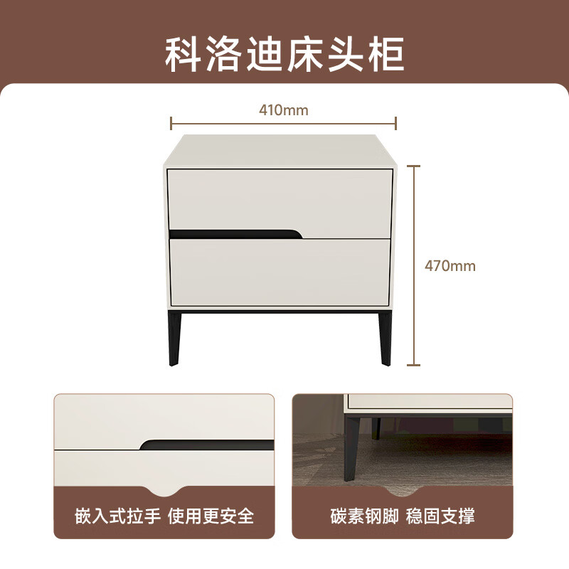 Sofia whole house custom wardrobe furniture package, master bedroom wardrobe leather double bed combination, bedside table background wall 4 wardrobe + bed + bedside table + 3 background wall