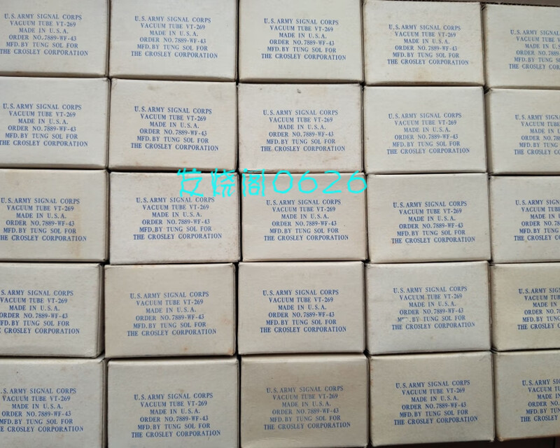 Brand new American RCA6SH7/6J8P/717A/5693/6SJ7 tube GEC KTZ63 plus converter upgrade 6SJ7