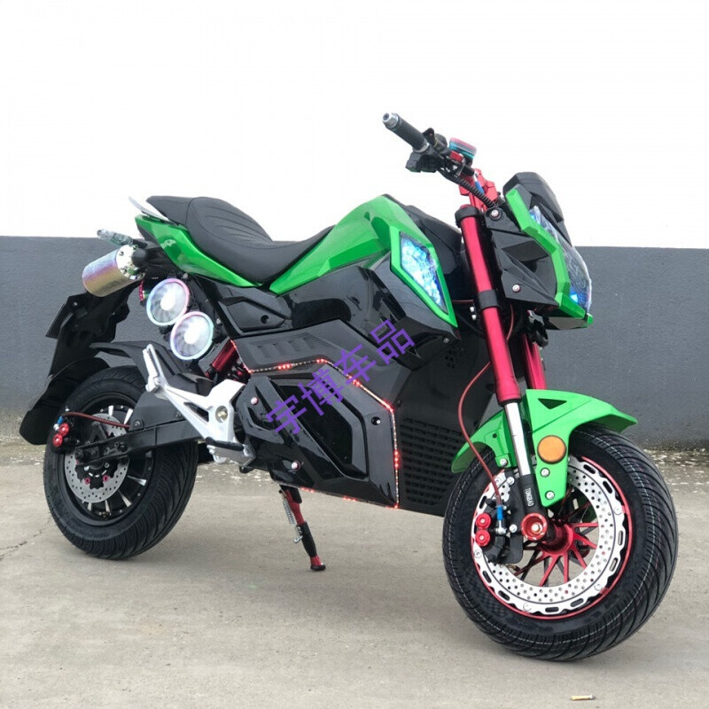 Pachin Little Monkey Z6 electric motorcycle mid-mounted high-speed high-power modified cool electric motorcycle 2000 watt 72v32 battery life 60 kilometers