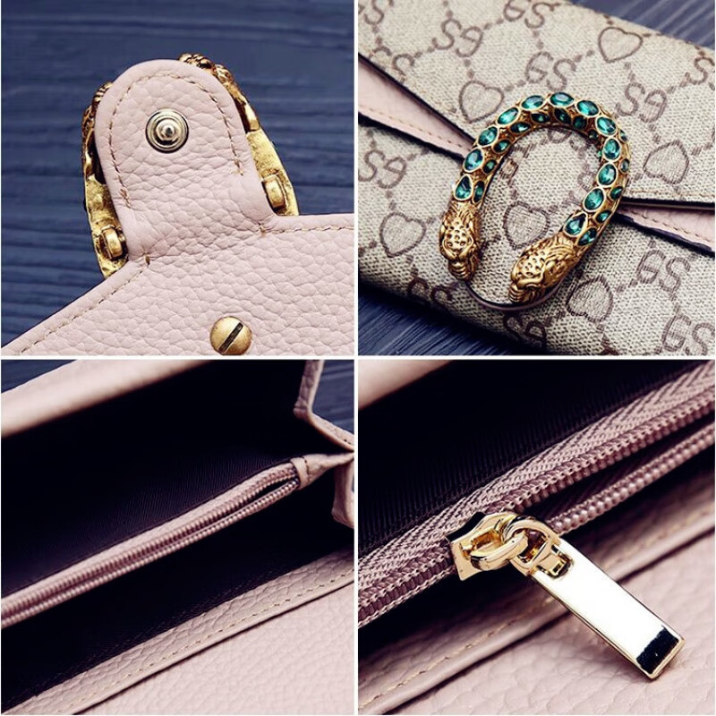 Chanel Xiaoxiang Pure Leather Soft Leather Wallet Women's Long Genuine Leather Cowhide Large Capacity Color Simple Fashion 2025 New Burgundy