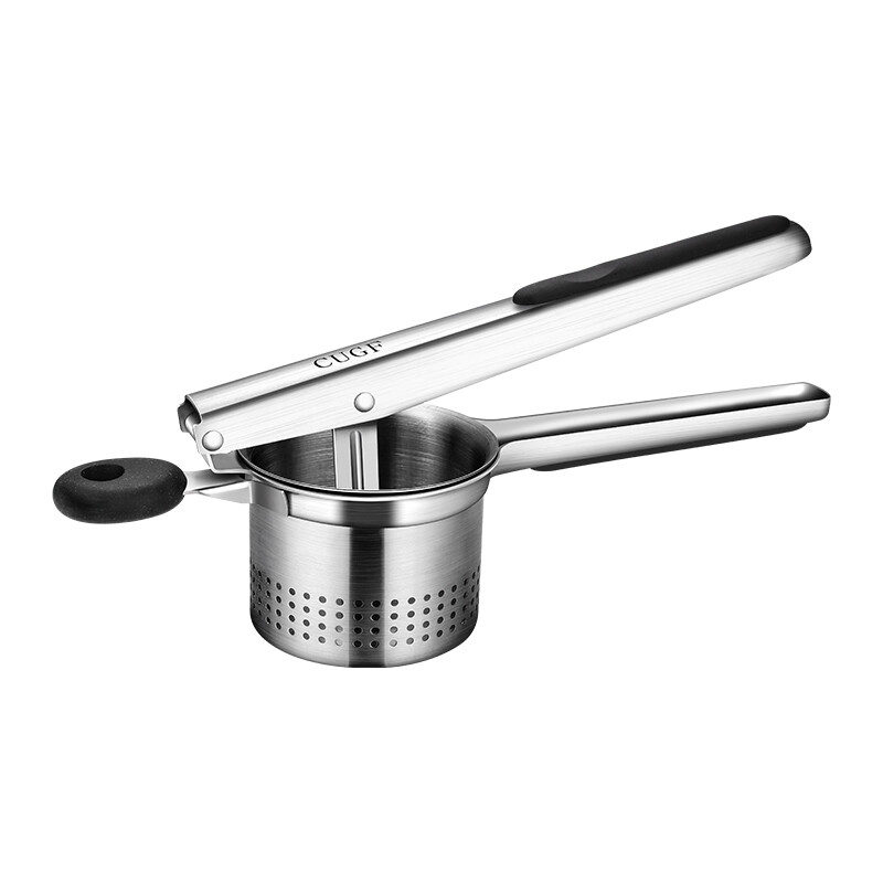 German household stainless steel water squeezer, vegetable stuffing, dumpling stuffing, vegetable squeezer, kitchen vegetable dehydrator, vegetable water squeezer (stainless steel handle) + small dumpling maker